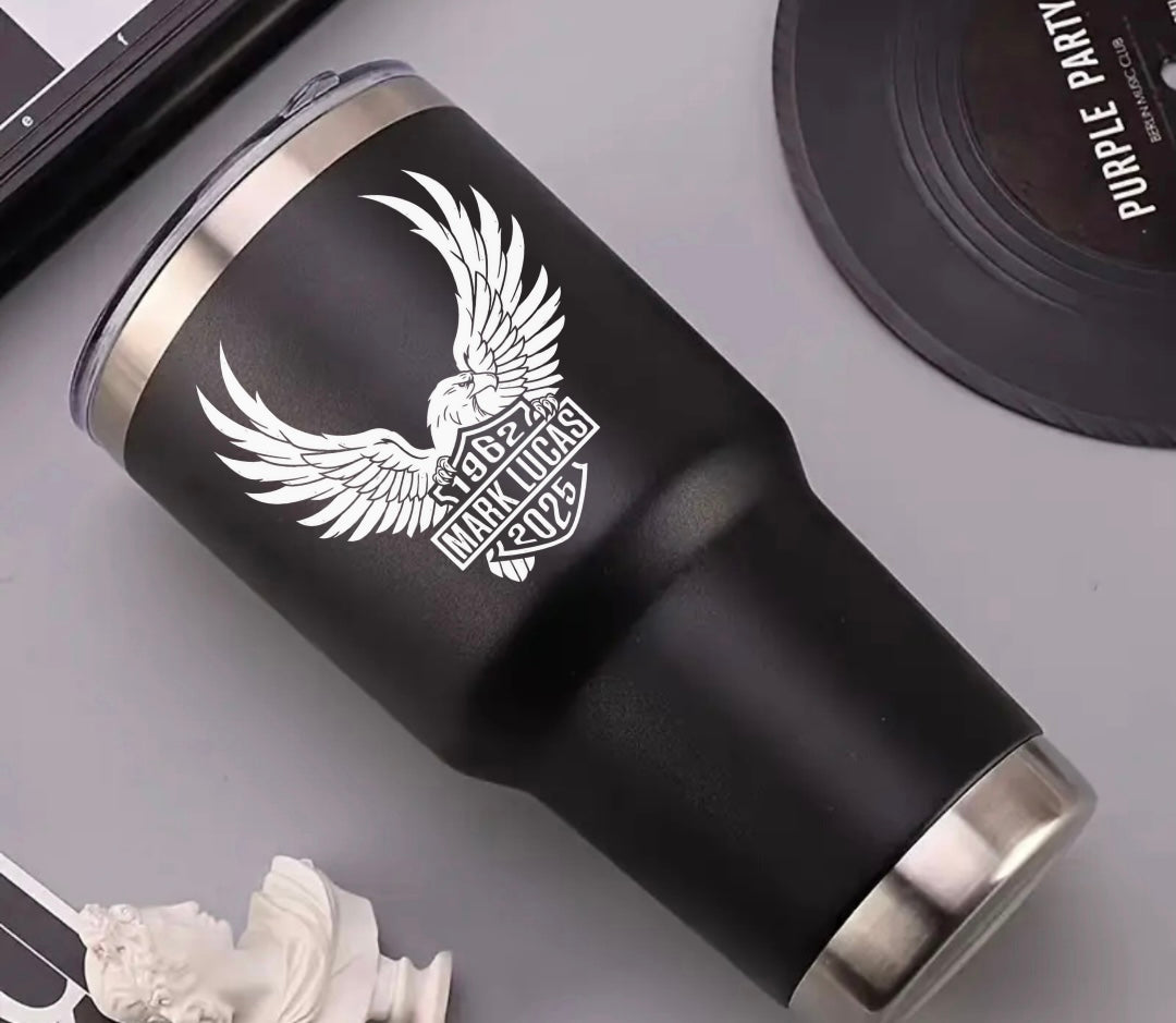 Mark Lucas Celebration Of Life 30oz Stainless Steel Engraved Tumbler