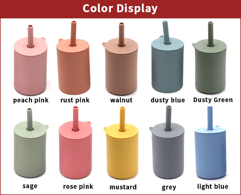 Silicone Kids Cups, Customizable, Engraved