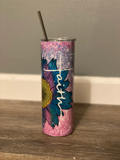 Emergency Bible Verse Customizable Sublimated Tumbler