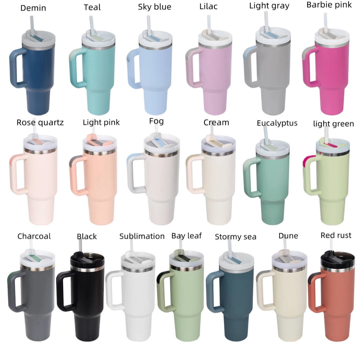 40oz Pink Dune Cream Tumbler With Handle, Insulated Lids, Straw, Stainless  Steel Coffee Termos Cup Ready To Ship Insulated Bottle With Straw From  Bestdeals, $9.82